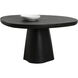 Celica Black Outdoor Dining Table
